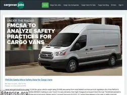 Sites similar to cargovanjobs.com