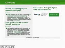Sites similar to carguide.be