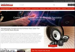 Sites similar to carhifi-store-buende.de
