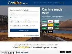 Sites similar to carhire.com.au