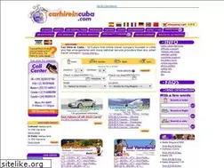 Sites similar to carhireincuba.com