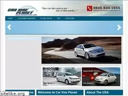 Sites similar to carhireplanet.com