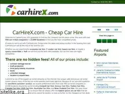 Sites similar to carhirex.com