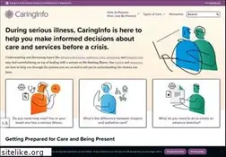 Sites similar to caringinfo.org