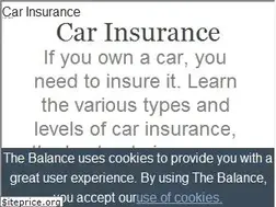 Sites similar to carinsurance.about.com