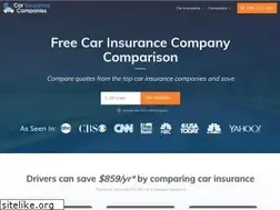 Sites similar to carinsurancecompanies.com