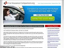 Sites similar to carinsurancecomparison.org