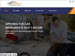 Sites similar to carinsurancefordriver.com