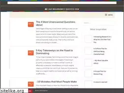 Sites similar to carinsurancequotesosx.info