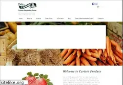Sites similar to cariotoproduce.com