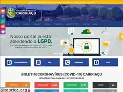 Sites similar to caririacu.ce.gov.br
