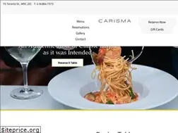 Sites similar to carismarestaurant.com