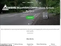 Sites similar to carkeekwatershed.org