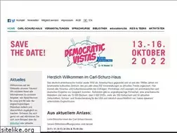 Sites similar to carl-schurz-haus.de