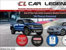 Sites similar to carlegendsva.com