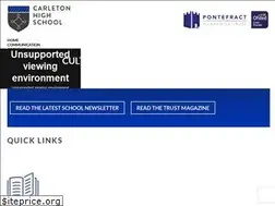 Sites similar to carletonhigh.com
