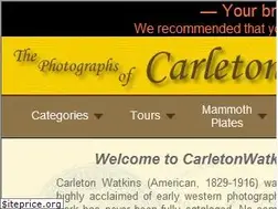 Sites similar to carletonwatkins.org