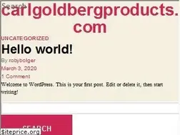 Sites similar to carlgoldbergproducts.com