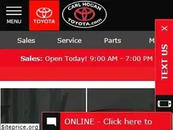 Sites similar to carlhogantoyota.com