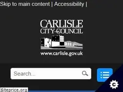 Sites similar to carlisle.gov.uk