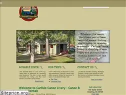 Sites similar to carlislecanoelivery.com