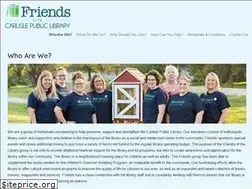 Sites similar to carlislelibraryfriends.com