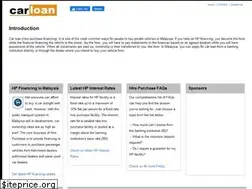 Sites similar to carloan.com.my