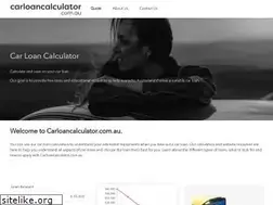 Sites similar to carloancalculator.com.au