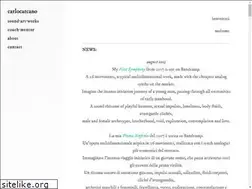 Sites similar to carlocarcano.com