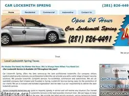 Sites similar to carlocksmithspring.com