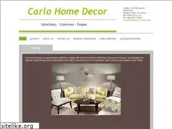 Sites similar to carlohomedecor.com