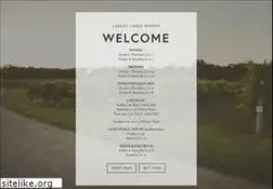 Sites similar to carloscreekwinery.com