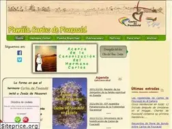 Sites similar to carlosdefoucauld.org