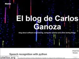Sites similar to carlosganoza.com