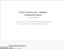 Sites similar to carlosgonzalezlaw.com