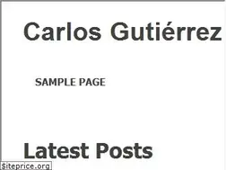Sites similar to carlosgutierrez.net