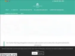 Sites similar to carloshaering.com