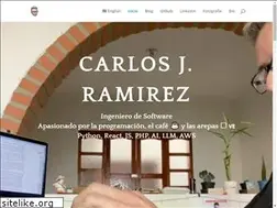 Sites similar to carlosjramirez.com