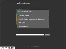 Sites similar to carlossantana.us