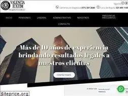 Sites similar to carlosvalenciaabogados.com