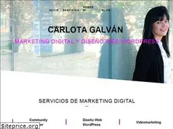 Sites similar to carlotagalvan.com