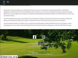 Sites similar to carlowgolfclub.ie
