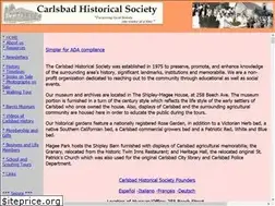 Sites similar to carlsbadhistoricalsociety.com