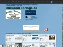 Sites similar to carlsbadsprings.ca