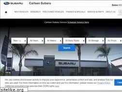 Sites similar to carlsensubaru.com
