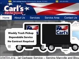 Sites similar to carlsgarbage.com