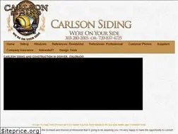 Sites similar to carlsonsiding.com