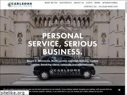 Sites similar to carlsonssolicitors.com