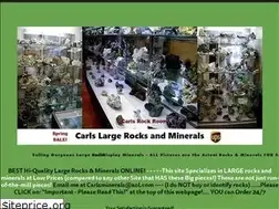 Sites similar to carlsrocksandminerals.com