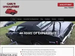 Sites similar to carlsupholsterymi.com